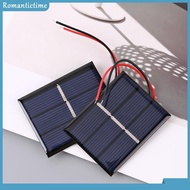 ✼ Romantic ✼  0.4W 1.5V Solar Panel 0.4W Glue Dropping Solar Panel Mini Solar Panel DIY Accessories Outdoor Cycle Camping Hiking Travel Solar