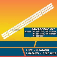 Suitable for th-32a410k / th-32c410k / th-32e400k / th-32a400k Panasonic 32 inch LED TV backlight th-32a410 th-32c410 th-32e400 part