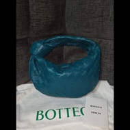 [全新]Bottega Veneta BV Mini Jodie 小羊皮 孔雀藍