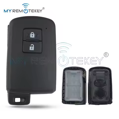 MYREMOTEKEY Smart key case 2 button for Toyota Camry Avalon Auris Yaris P/N 89904-0D130 BA7EQ