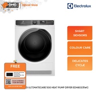 Electrolux 8KG UltimateCare™ 500 Heat Pump Dryer EDH803J5WC Energy Saver 60% Delicate Cycle EDH803J5