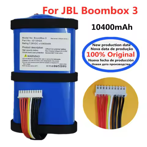 10400mAh New 100% Original Speaker Battery For JBL Boombox 3 Boombox3 Special Edition Bluetooth Audi