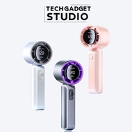 FAN Z108 Handheld High-Speed Fan | Powerful 120-Speed Digital Display USB Portable Outdoor Fan