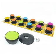 Knob Knob Knob Glass lid Pan Pan Knob Handle lid cover Handle Anti-Heat cover Stainless Round Colorf