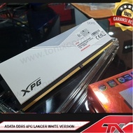 ADATA DDR5 XPG LANCER WHITE VERSION PC48000 6000MHz 64GB (2X32GB) Dual