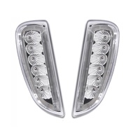 For Porsche Cayenne 957 9PA 2006-2010 1 Pair LED Car Front Bumper DRL Daytime Running Light Turn Sig