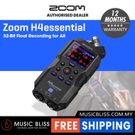 Zoom H4essential 4-Track Handy Recorder (Essential Series) w/ 32-Bit Float, Accessibility, Stereo Mi
