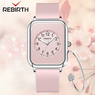 REBIRTH Jam Tangan Wanita Original Terbaru 2022 Tahan Air Fashion Elegan Cewe Jam