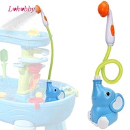 [Lohobby] Baby Bath Shower Head Elephant Water Sprayer Yard Sink Bathroom Bathtub Toy