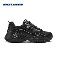 Skechers Women Sport DLites 5.0 Team Neutral Casual Shoes - 150521-BBK Air-Cooled Memory Foam Kasut 