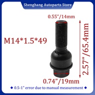 1/4/5 M14*1.5*49 WHT004676A WHT 004 676 A Wheel Bolt For Porsche 911 991 997 Boxster 987 Cayenne 9YB