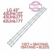 LG 43UH610T 43UH617T LED TV BACKLIGHT