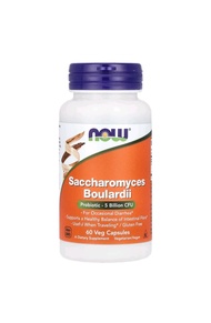 Now foods Saccharomyces Boulardii 5 Billion CFU 60 Veg Capsules