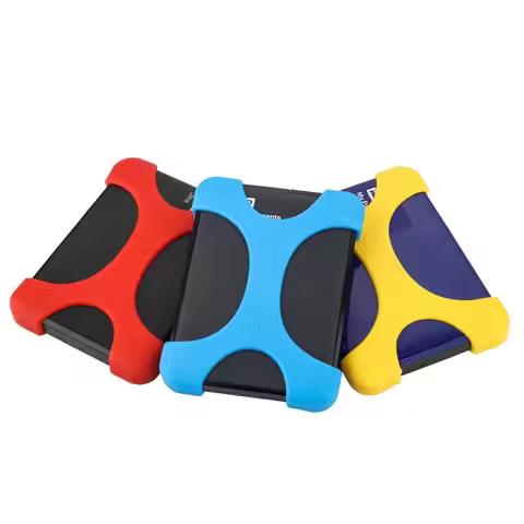 2.5 Inch Shockproof Hard Drive Case Disk HDD Silicone Case Protector for Mobile Hard Disk Portable E