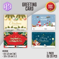 (20pcs) Christmas Greeting Card Christmas Greeting Card Xmas Gift Card