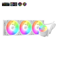 MINGSU Xuntai Light Shadow 240 120 ARGB integrated water cooling พัดลมหม้อน้ำ CPU สีขาว ARGB ท่อความ