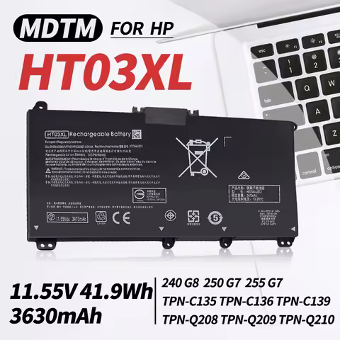 HT03XL L11119-855 Laptop Battery for HP Pavilion 15-CS 15-CW 15-CU 15-DA 14-CE 14-CF 14-DF 17-CA 15-
