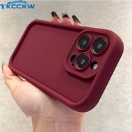 Simple Solid Color Silicone Phone Case Compatible for Realme 5 5i 6i 5S C55 C53 C51 C35 C33 C31 C30 