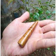 Once pipe made of burl wood