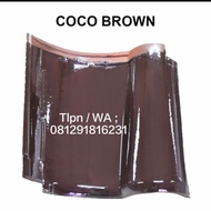 genteng KIA coco brown