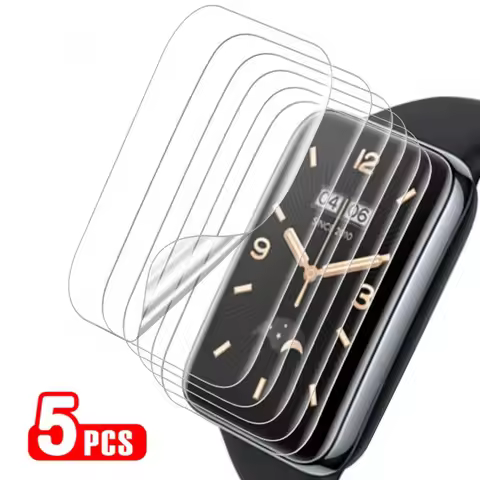 5Pcs Soft Hydrogel Film for Xiaomi Mi Band 7 Pro Smart Band Full Cover Screen Protector for Xiaomi M