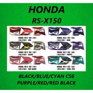 HONDA RS-X150 (50) BLACK/BLUE/CYAN CS6/PURPLE/RED/RED BLACK (CP2025)