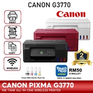 CANON G3770 PRINTER ALL-IN-ONE PRINTER PRINT / SCAN / COPY/ WIFI HP 580 HP 520 EPSON L3250 L3210