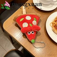 MENGXUAN 6pcs Pizza Mouse Keychain, Keychain Combination Cartoon Friendship Pizza Pendant, Potato Fa