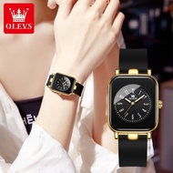 OLEVS Jam Tangan Wanita Anti Air Original Silicon 9961