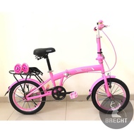 Sepeda Anak Perempuan Sepeda Lipat Kouan 16"