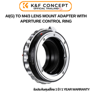 K&F Nikon G/F/AI/AIS/D Lenses to M43 MFT Mount Camera Adapter (KF06.077)