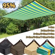 U003eSelect Paranet Colorful Sunshade Net Garden Net Glass Home Net Mountain Sunscreen Net Free Rope