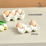 Ceramic Egg Tray Can Store 6 Eggs There Are 2 Types To Choose From.