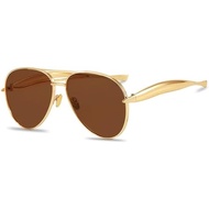 Fashion Oversized Aviator Sunglasses Men Women 2025 Gold Large Frame Aviator Sunglasses 70s Retro St