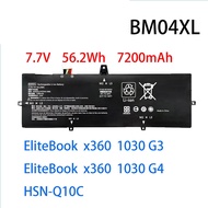 BM04XL HP Battery (BM04XL) Genuine Battery for HP EliteBook X360 1030 G3 G4/1030 G3 (7.7v, 56.2 Wh) 