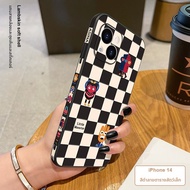 MASFEIL | เคสโทรศัพท์กันกระแทกแบบคลุมเต็มลายสก็อตสำหรับ iPhone 17 Promax & iPhone 16 Pro