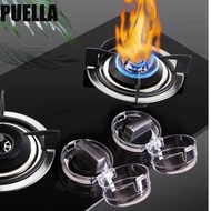 PUELLA Oven Guard Lock Lid, PC Self-adhesive Stove Knob Gas Cover, Portable High Temperature Resistance Transparent Kitchen Knobs Protector For Kitchen