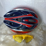 BIKE HELMET AND SHADES