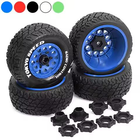 110mm Desert Short Course Truck Tire with 12/14/17mm Wheel Hex for ARRMA Mojave TRAXXAS UDR Yikong D