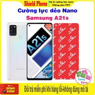 Toughened flexible screen protector for Samsung A21s phone