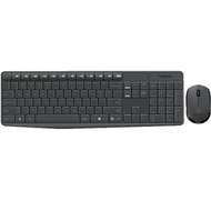 Logitech 羅技 MK235無線鍵鼠組(黑)