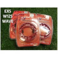 Brake Shoe BRAKE SHOES RCB Racing Boy LGNING RCB LC135 / EX5 / Wave / Wave125 / Future / W110 / Dash