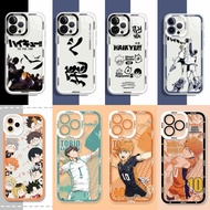 Haikyuu Cartoon Case For OPPO A60 A5 A3 Pro A3S A5S A12 A12E F11 F9 F5 F7 Transparent TPU Soft Shock