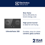 Electrolux 78cm Ganar 2 Burner Gas Hob EHG7230BE