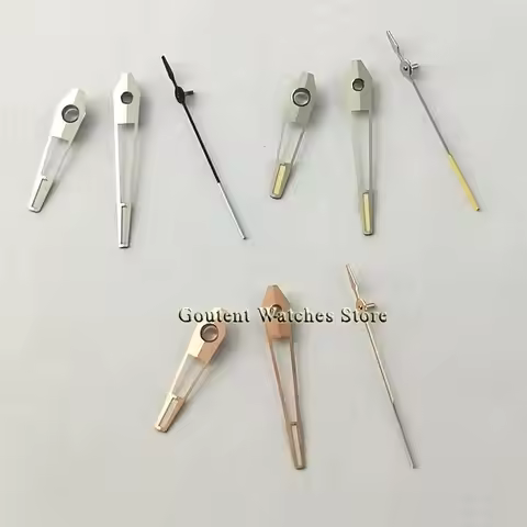 Green Yellow Luminous Silver/Rose Gold Watch Hands Fit Miyota 8215/2813/8N24 Automatic Movement
