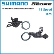 ♦Shimano Deore SL-M6100 Shifter 12 Speed Right Shift Lever With/Without Window M6100 spec EV Shi ♟3