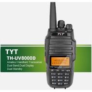 TYT TH-UV8000D 10W Two Way Radio with 2 Antenna U/V Dual Band Ham Transcevier