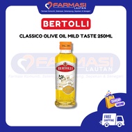 BERTOLLI CLASSICO OLIVE OIL MILD TASTE 250ML