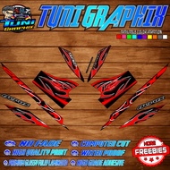 AEROX 155 V2 TRIBAL LIGHT DECALS W/ FREEBIES