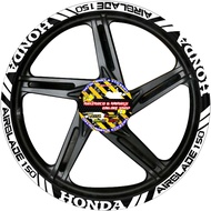 honda airblade 150 new design decal mag sticker good for 2 mags